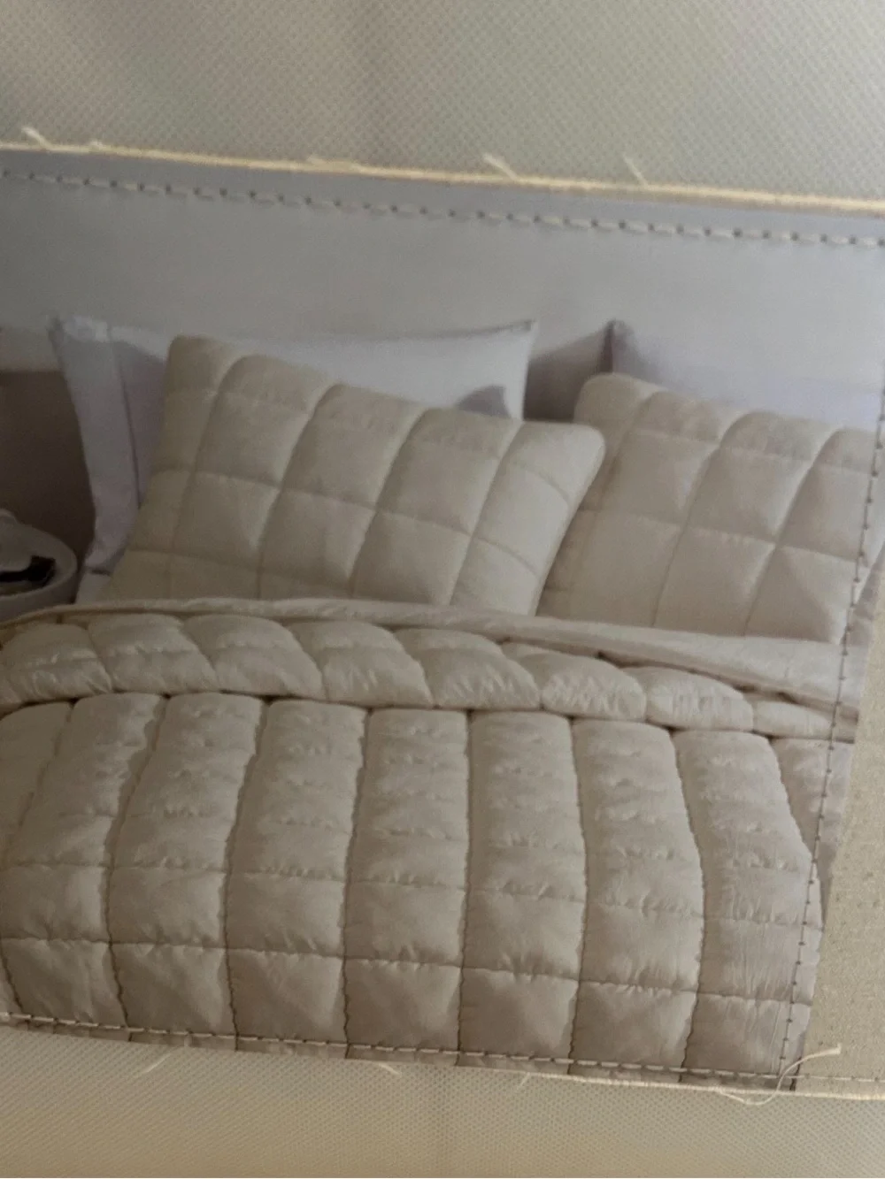 Sixth Street Loft Cream 3 Piece Comforter Set 90”x90”